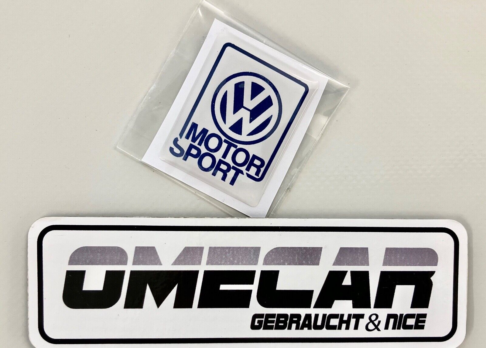 Aufkleber VW Motorsport passend für den VW Polo Golf Jetta Corrado Scirocco  - Ersatzteile in Originalqualität für alle VW Golf 2 Modelle Typ 19E / MK2  - Lager von Neuteilen und Gebrauchtteilen